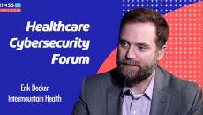 Erik Decker, Intermountain Health CISO and chair of the Health Sector Council's Cybersecurity Working Group