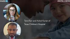 Tarra Kerr and Ashok Kurian, Texas Children's Hospital_Young cancer patient with doctor by FatCamera/E+/Getty Images